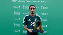 الهمامي رجل مباراة السعودية والكويت