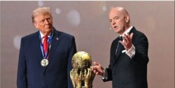 ترامب سيسلم بنفسه كأس العالم لبطل المونديال 2026