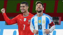 تيفيز يفتح الباب لمشهد تاريخي..ميسي ورونالدو في فريق واحد
