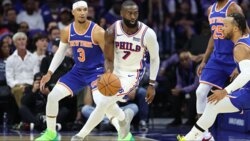 NBA: فيلادلفيا يلحق الهزيمة الاولى بالنيكس في مباريات ما قبل الموسم