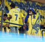 جماهير النصر السعودي تساند فريقها بقوة امام غامبا اوساكا