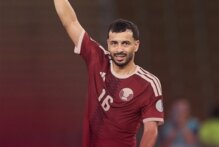 بو علام رجل المباراة :الفوز على البحرين يمنحنا الثقة