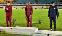 برشم يهدي قطر ميدالية ذهبية في بطولة آسيا للوثب العالي