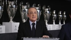 ريال مدريد يعلن عن مؤتمر صحفي للرئيس بيريز