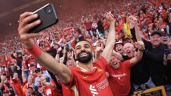 انجاز تاريخي لمحمد صلاح في وداعه الأخير مع ليفربول