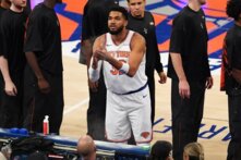 NBA نيويورك نيكس يسجل فوزه الاول في مباريات ما قبل الموسم