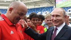 بوتين يقوم بزيارة تفقدية إلى أحد ملاعب كأس العالم
