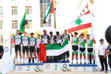 برونزية لمنتخب لبنان للشباب في البطولة العربية للدراجات