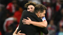 سيميوني يحسم موقف الفاريز من الرحيل عن اتلتيكو مدريد