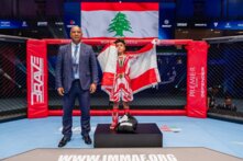 إلياس غيّاض.. موهبة لبنانية تحصد ذهب العالم في MMA