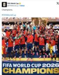 الفيفا يقصي ترامب عن الصورة الرسمية لتتويج إسبانيا