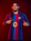 غابرييل جيسوس يصل برشلونة لإتمام انتقاله من ارسنال