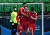 اهداف منتخب لبنان لكرة الصالات تحت 20 عام في الشباك القطرية