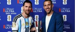 ميسي يحصد جائزة الافضل في مباراة الارجنتين والراس الاخضر