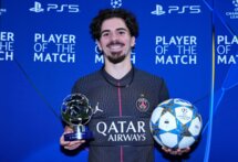 فيتينيا يحصد جائزة أفضل لاعب في نهائي دوري الأبطال